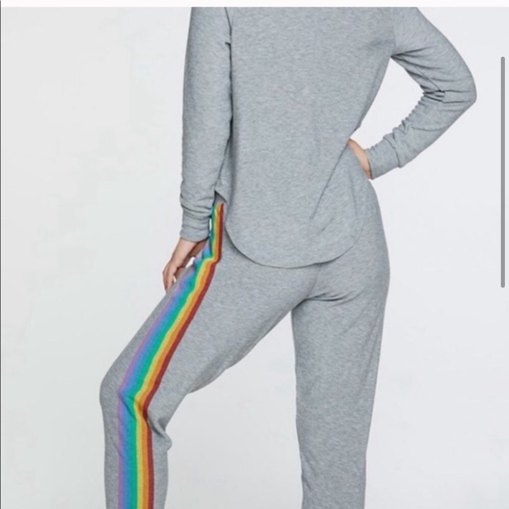 Chaser brand weekend rainbow sweats